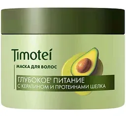 Маска для волос Timotei глубокое питание, 400мл