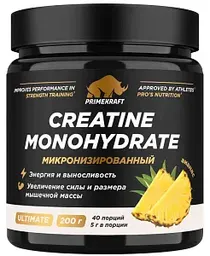 Креатин моногидрат PrimeKraft ананас, 200г