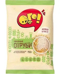 Отруби овсяные Ого! Рассыпчатые, 150г