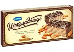 Торт вафельный Шоколадница с миндалем, 230г