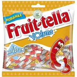 Мармелад жевательный Fruit-tella Yo!rms, 138г