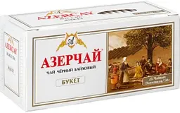 Чай чёрный Азерчай Букет байховый, 25×2г