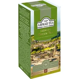 Чай зелёный Ahmad Tea с жасмином байховый, 25×2г
