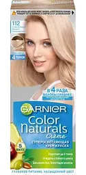 Крем-краска для волос Garnier Color Naturals 112 Суперосветляющий жемчужно-платиновый блонд, 110мл