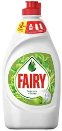 Гель для мытья посуды пена-эффект Fairy Зелёное яблоко, 450мл