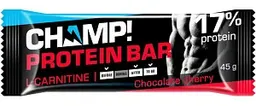 Батончик протеиновый Champ! Protein Bar шоколадная вишня, 45г