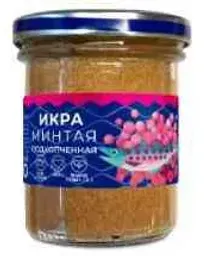Икра минтая пробойная Подкопченная, 130 г