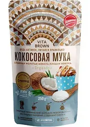 Мука кокосовая Vita Brown, 250г