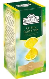 Чай чёрный Ahmad Tea Citrus Sensation с лимоном и лаймом, 25×1,8г