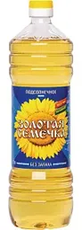 Масло подсолнечное Золотая Семечка рафинированное, 1л