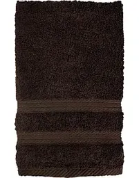 Полотенце махровое Глобус цвет: коричневый, 30×70см