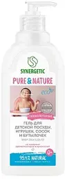 Средство для мытья детской посуды, сосок, бутылочек и игрушек Synergetic Pure & Nature, 500мл