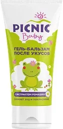Гель-бальзам после укусов насекомых универсальный Picnic Baby с экстрактом ромашки, с 1 года, 30мл