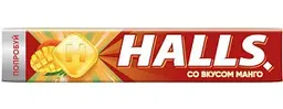 Карамель леденцовая Halls Манго, 25г