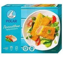Треугольники лососевые Polar обжаренные в панировке, 300г
