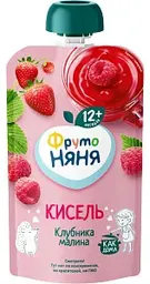 Кисель ФрутоНяня клубника-малина с 12 месяцев, 130г