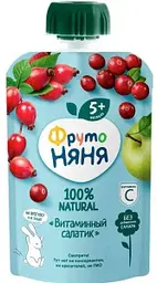 Пюре ФрутоНяня Витаминный салатик, с 5 месяцев, 90г