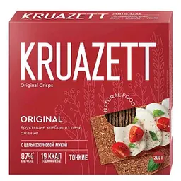Хлебцы тонкие ржаные Croisette, 200г