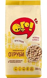 Отруби пшеничные Ого! экструдированные, 200г