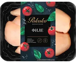 Филе грудки цыплёнка-бройлера охлаждённое Рококо, 900г